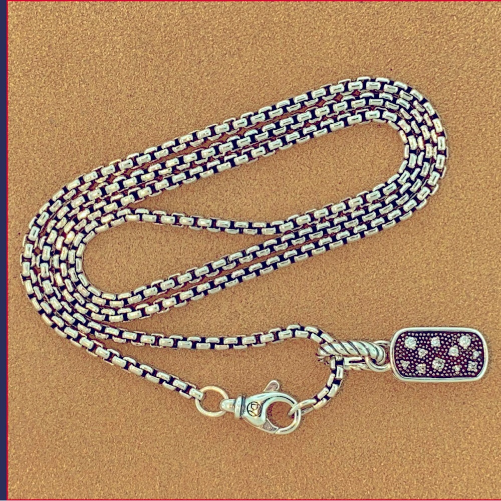 Midnight Melange DY Pendant